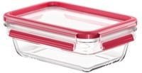 emsa CLIP & CLOSE Glas-Frischhaltedose, transparent, 0,7 l, auslaufsicher und BPA-frei - Bild 1
