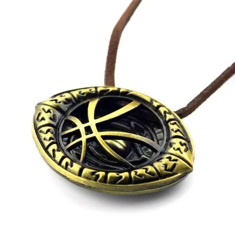 TAKARA TOMY Anhänger Agamottos Auge, Messing, Gold, Unisex - Bild 3