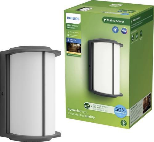 Philips Reese LED Außenwandleuchte in Anthrazit mit 4,3W - Bild 1