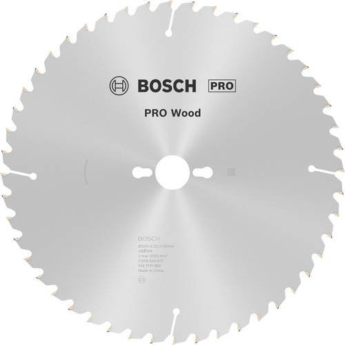 Bosch Optiline Wood Kreissägeblatt für Tischkreissägen, Durchmesser: 300 mm, 48 Zähne, Farbe: Silber - Bild 1