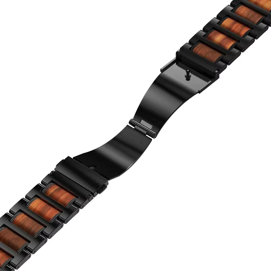 Uhrenarmband Edelstahl, Schwarz, Unisex, für Samsung Galaxy Watch Ultra 47 mm - Bild 5
