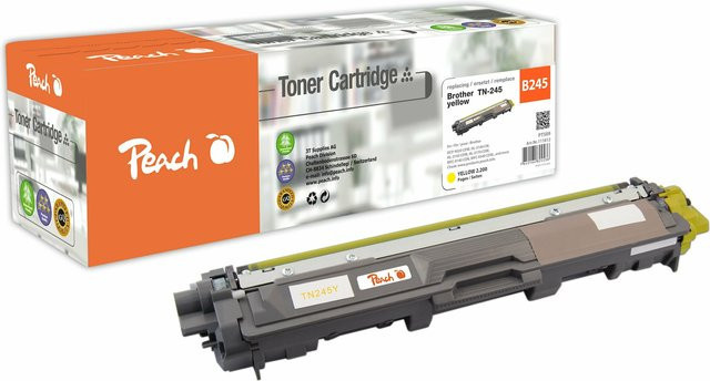 Peach B245 Y Toner XL Gelb für Brother DCP-9020 CDW, HL-3140 CW, HL-3150 CDN und HL-3150 CDW (wiederaufbereitet) - Bild 1