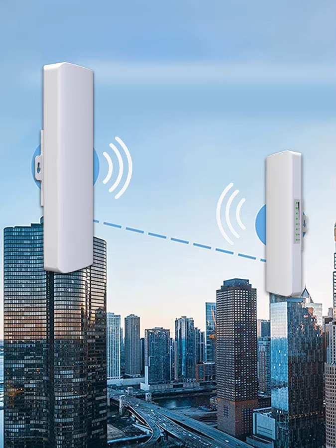 COMFAST Outdoor CPE Bridge Access Point 300Mbps 2,4GHz WLAN-Repeater in Weiß - Bild 3