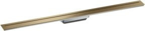 Hansgrohe Duschrinne Drain 1000mm Linear Channel aus Edelstahl in Silber oder Gold, frei im Raum stehend - Bild 1