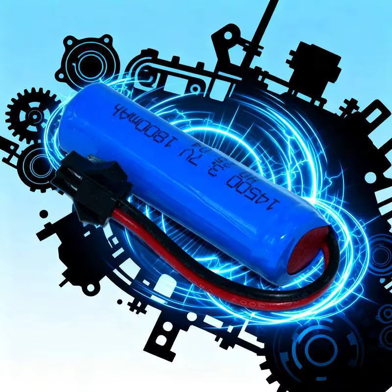 PYLRC 14500 Li-Ion Akku 3,7 V 1800 mAh Blau für RC Fahrzeuge 1:16 1:20 1:24 - Bild 3