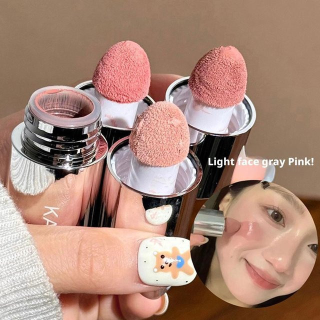 Flüssiges Rouge, Mousse-Rouge, matt, Creme - Bild 1