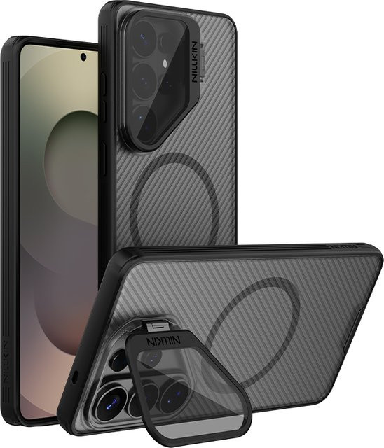NILLKIN CamShield Prop MagSafe Hülle für Samsung Galaxy S26 Ultra mit Objektivschutz und magnetischer Abdeckung in Schwarz - Bild 1