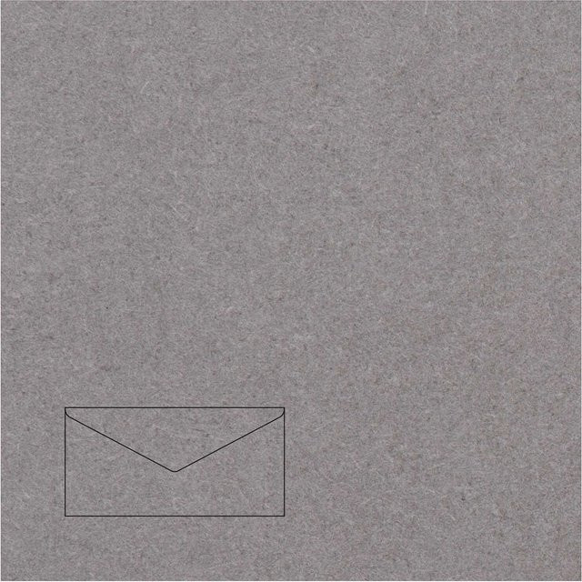 Rico Design Paper Poetry Kuvert Essentials DL, 5 Stück, Grau - Bild 1