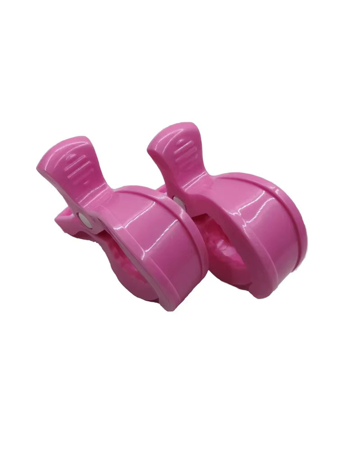 vvocci Kinderwagen-Haken mit Alligator-Clip, 2 Stück, Grau - Bild 4