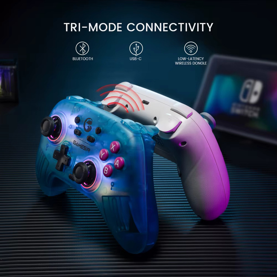GameSir Nova Wireless Controller mit Hall Effect Joystick für Nintendo Switch, iPhone, Android und PC via Bluetooth - Bild 2