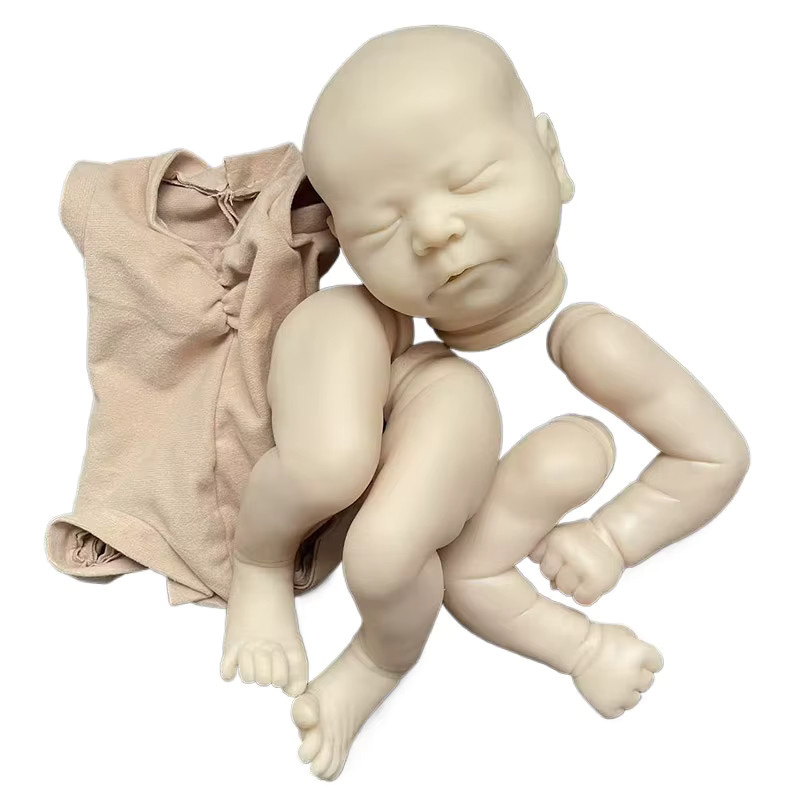 NPK Chase Reborn Puppen-Bausatz, schlafendes Baby, unfertige, unbemalte Puppenteile - Bild 2