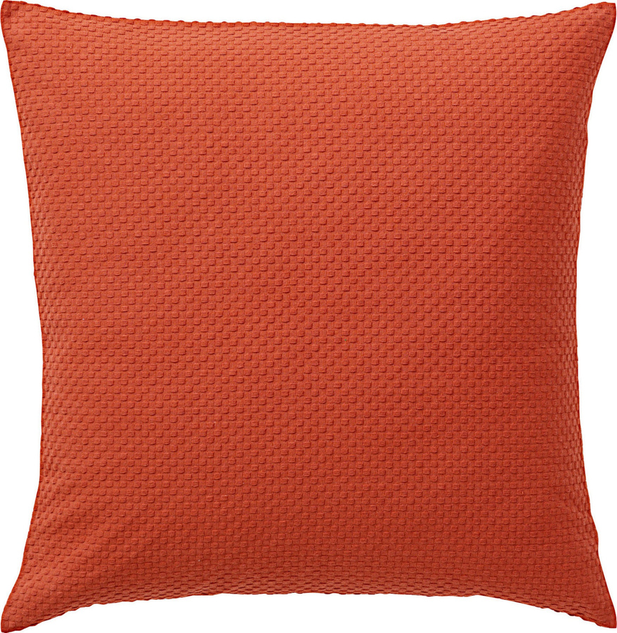Kissenhülle von Pereira da Cunha aus 100% Baumwolle in Terracotta und Orange, B/B/H: 40 x 40 x 3 cm - Bild 2