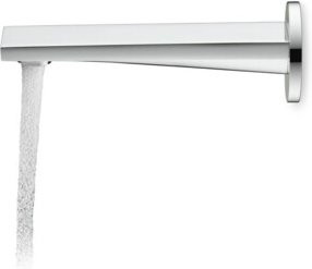 Duravit Wanneneinlauf Tulum mit runder Rosette in Chrom, Ausladung 171 mm - Bild 1