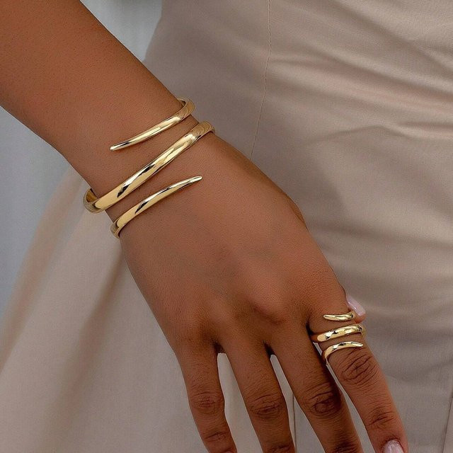 Rui Di Schmuckset Armband und Ring, Gold, Damen - Bild 1