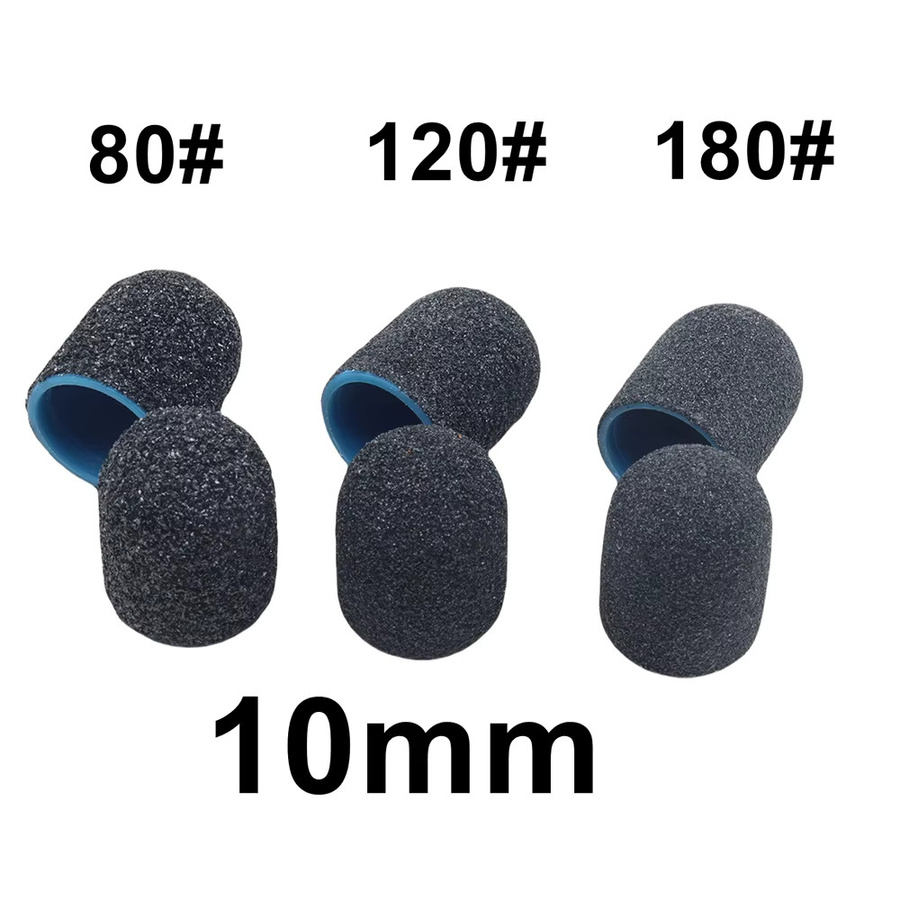 Easy Nail Nagelschleifkappen mit Nagelbohrer-Bits, 10 Stück, Unisex - Bild 3
