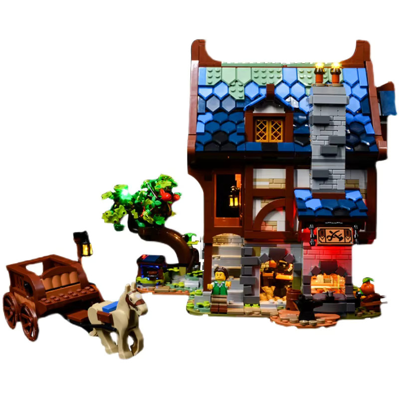 LEGO LED-Beleuchtungsset für mittelalterliche Schmiedidee 21325 - Bild 3