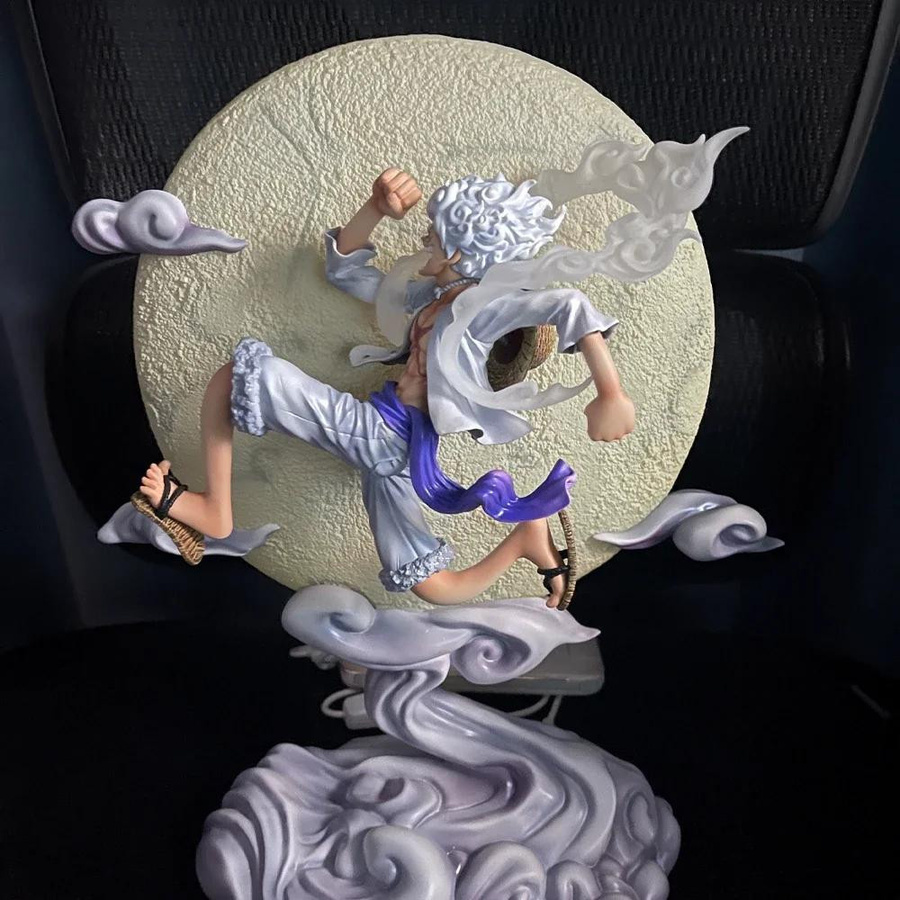 Yiran toy 1 One Piece Luffy Gear 5 Actionfigur PVC Modell 30cm - Bild 2