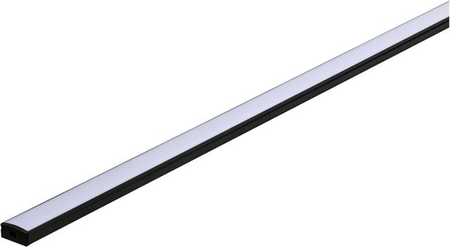 Paulmann LED Profil Base Schwarz Matt Eloxiert mit Weißem Diffusor Länge: 1 m - Bild 1