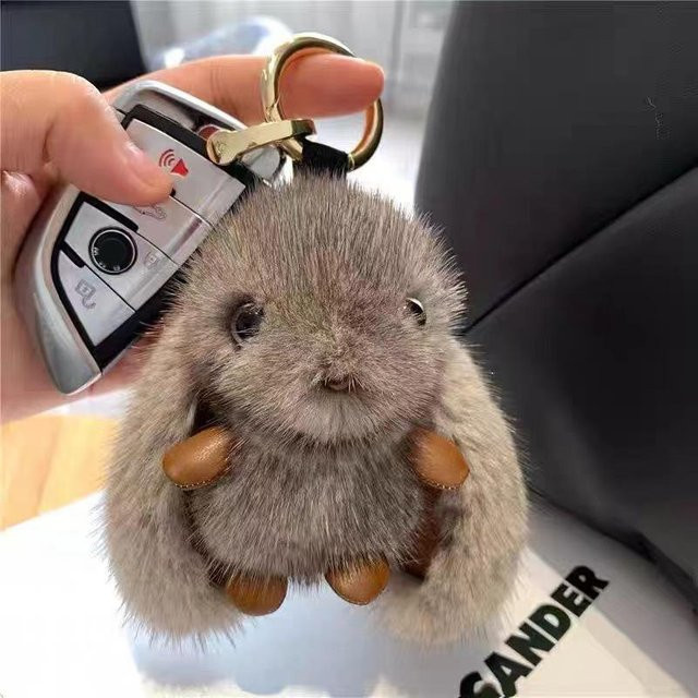 Kidsly Igel Schlüsselanhänger, braun, ab 3 Jahre - Bild 1