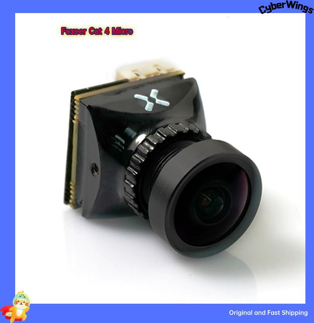 Foxeer Cat 4 StarLight FPV-Kamera in Schwarz - Bild 1
