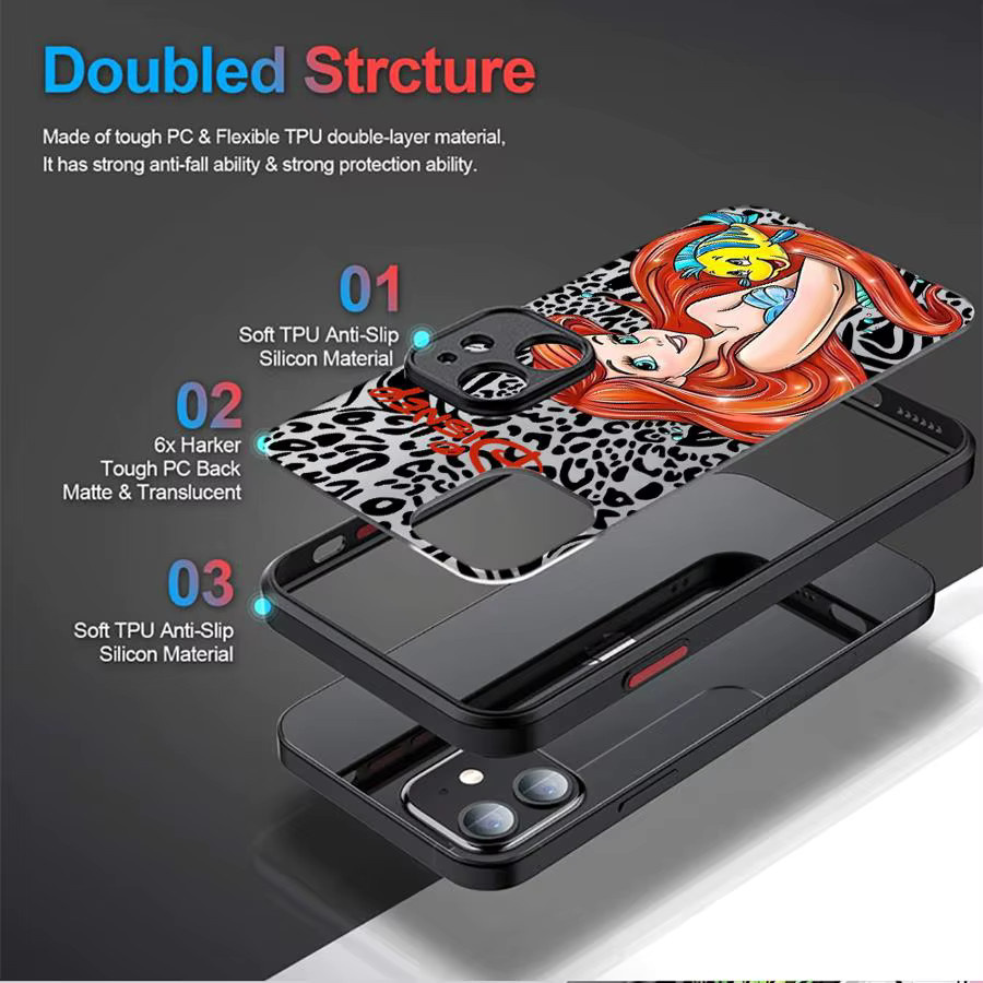 Disney Ariel Leopard Handyhülle für iPhone Modelle in Multicolour - Bild 2