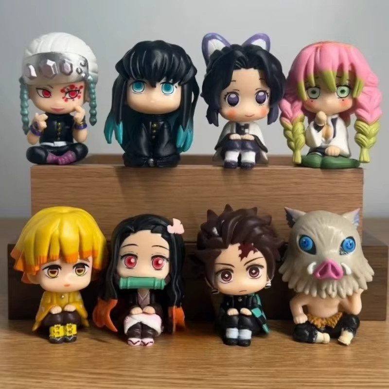 Bandai Demon Slayer, Kimetsu No Yaiba, Q Posket Figuren, 8-teiliges Set - Bild 3