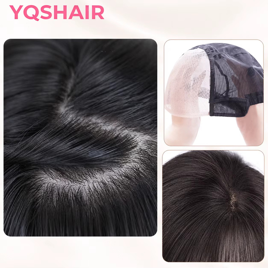 OIMG Full-Lace-Ponytail-Perücke, 100% Echthaar, Seidenbasis - Bild 4