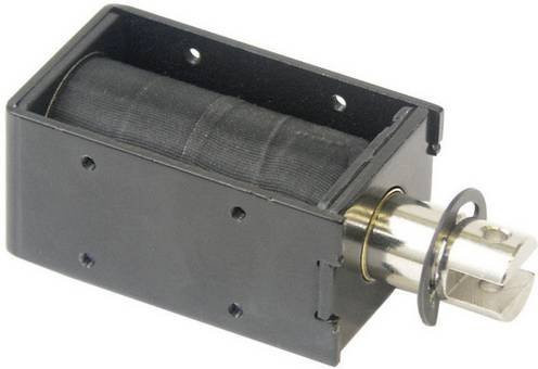 RED MAGNETICS Hubmagnet ITS-LS-4035-Z-24VDC Schwarz, Ziehkraft 8 N bis 75 N, 24 V/DC, 12.7W - Bild 1