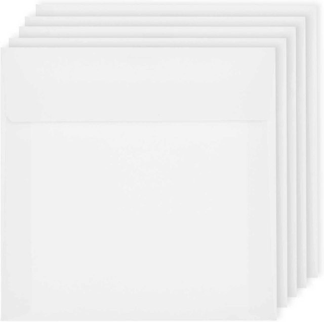 Rico Design Paper Poetry Luxury Umschläge Quadratisch Weiß - Bild 1