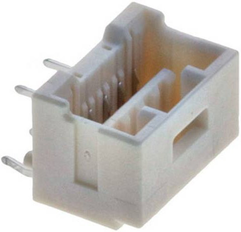 Molex Einbau-Stiftleiste Standard 5-polig in Weiß mit 1,50 mm Rastermaß - Bild 1