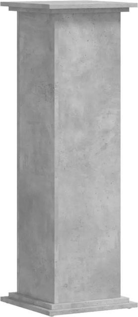 vidaXL Pflanzenständer modern aus Holzwerkstoff in Betongrau, B/T/H: 33 x 33 x 100 cm - Bild 1