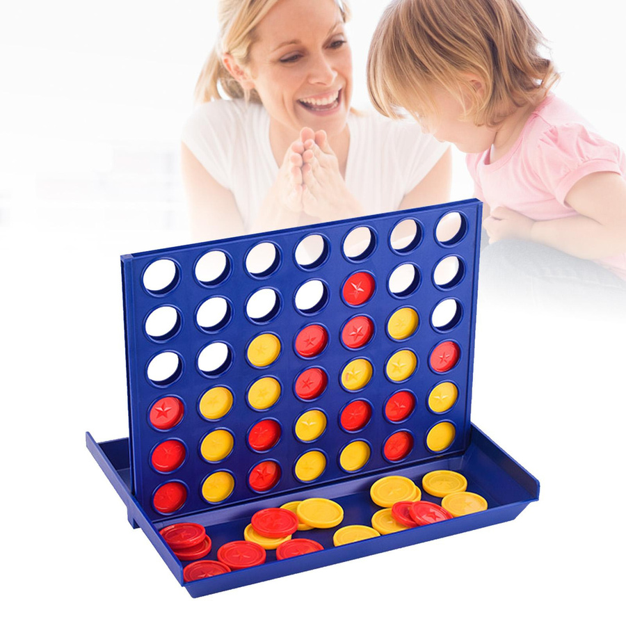 Igeteck 4 in einer Linie Brettspiel 3D Bunt / Mehrfarbig - Bild 5