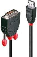 Lindy DisplayPort auf DVI Adapterkabel Schwarz 2,00 m für Full HD - Bild 2