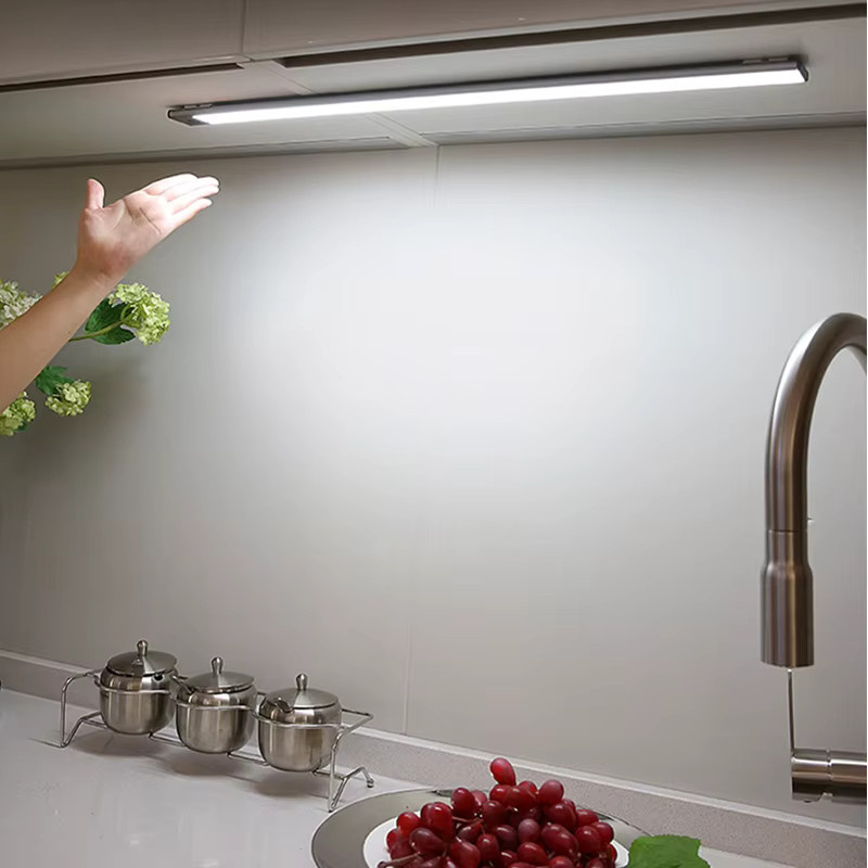 PARKSON LED Unterbauleuchte mit PIR Bewegungssensor und Hand-Sweep-Schalter für die Küche, Farbe: Weiß - Bild 2