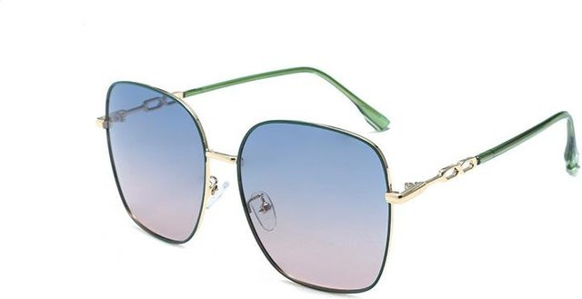 Binchi Outdoor Equipment Sonnenbrille, polarisiert, Vollrand, oval, grau, Unisex - Bild 1