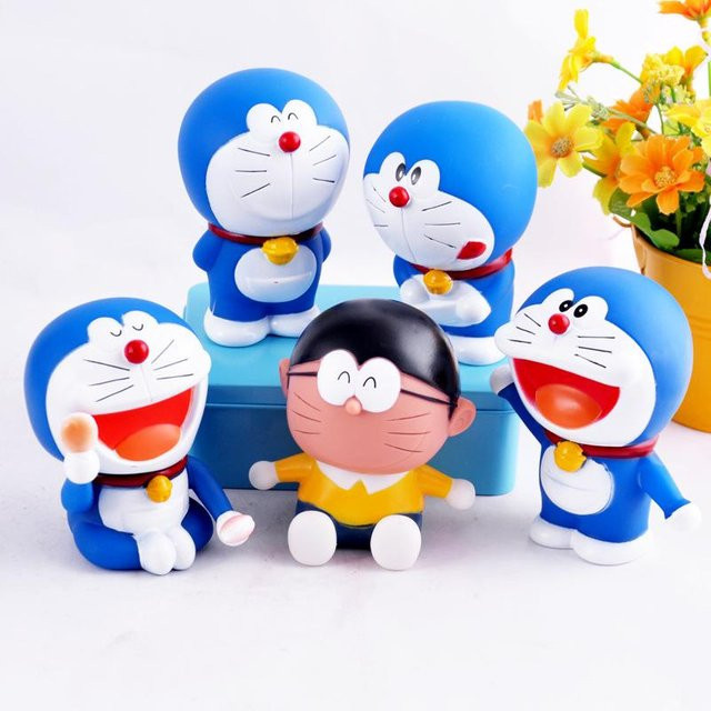 Fashnics Doraemon Anime Charakter Nobita Shizuka Actionfigur, 1-teiliges Set, ab 18 Jahren - Bild 1