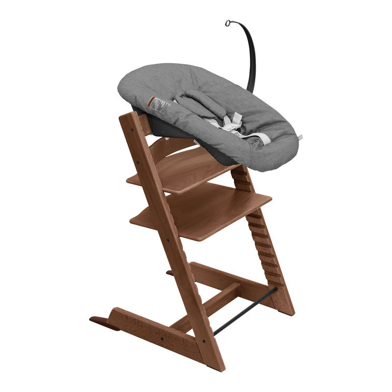 Stokke Tripp Trapp Treppenhochstuhl Bundle in Grau mit Newborn Set und Babyset - Bild 4