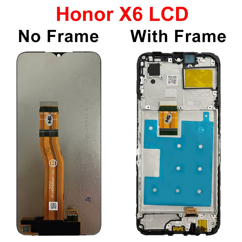 Huawei Honor X6 VNE-LX1 Super-IPS-LCD-Display mit Digitizer-Baugruppe in Schwarz für Honor X6A WDY-LX1 und X6C NIC-LX1 - Bild 2