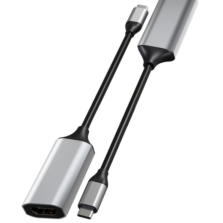 Kebidumei USB-C zu HDMI Adapter 4K UHD Konverter in Schwarz für MacBook und Laptop - Bild 3