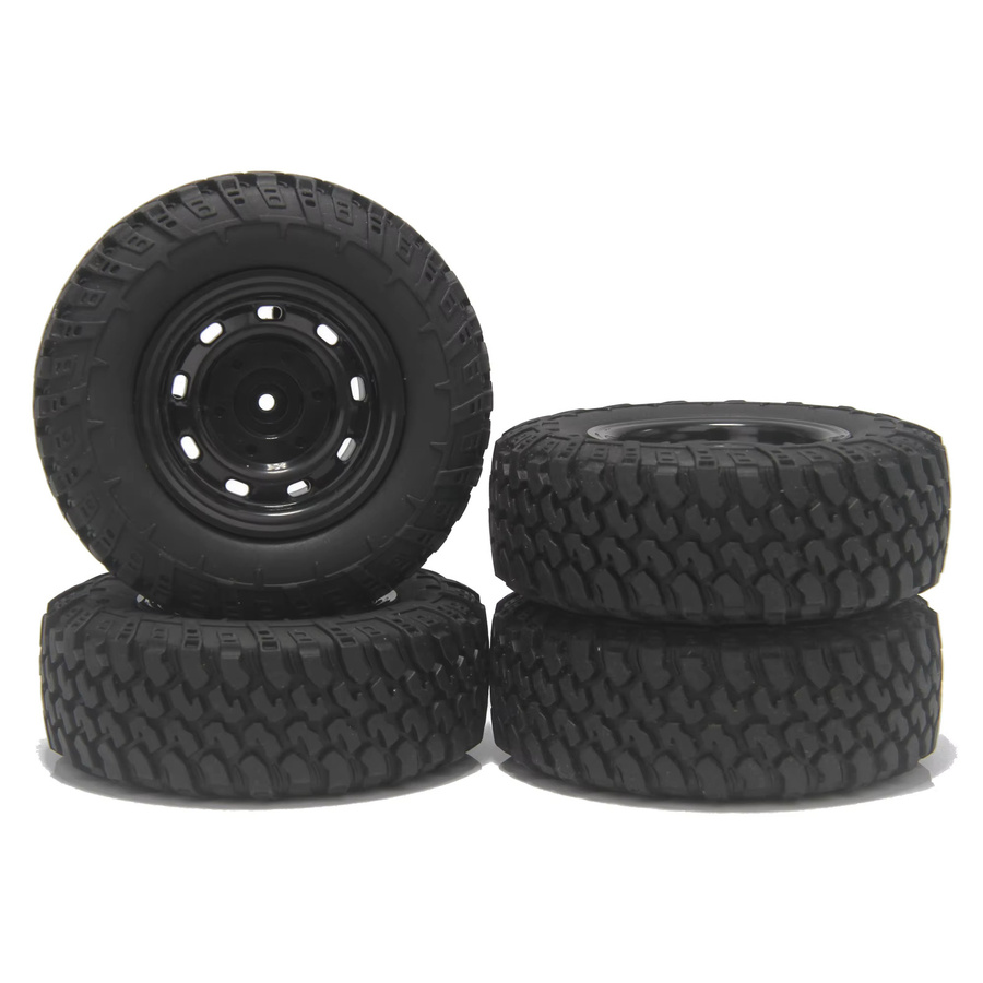 NEEBRC Gummi Reifen, 4-teiliges Set, Schwarz - Bild 3