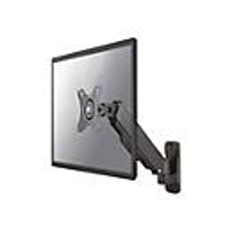 Neomounts WL70-440BL11 TV-Wandhalterung in Schwarz für 17 bis 32 Zoll mit VESA 75x75 mm, neigbar, rotierbar und schwenkbar - Bild 2