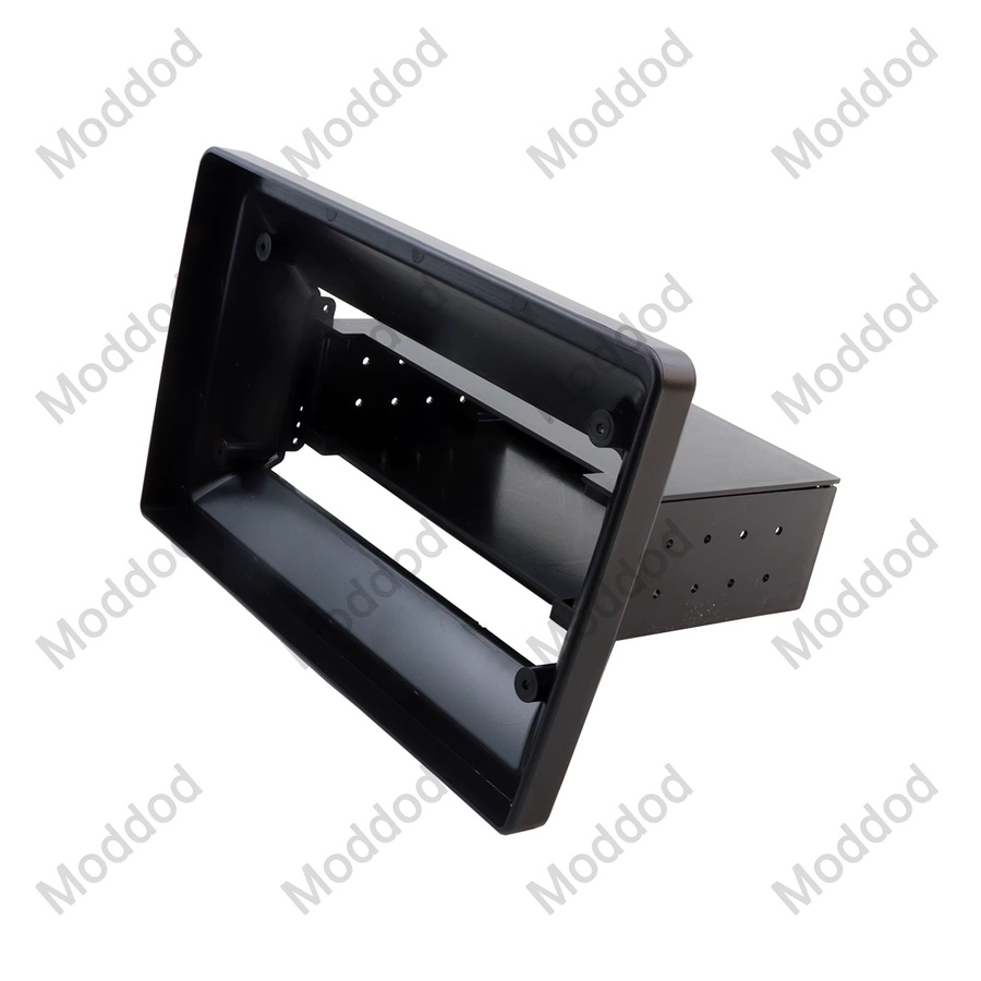 Moddod Universal Fascia Stereo Panel Audio Rahmen für Android Autoradios bis 9 oder 10,1 Zoll, Schwarz - Bild 1