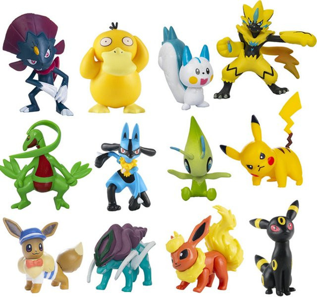 TAKARA TOMY Pokémon Mewtwo Gengar Pikachu Eevee Dragon, Actionfiguren - Bild 1