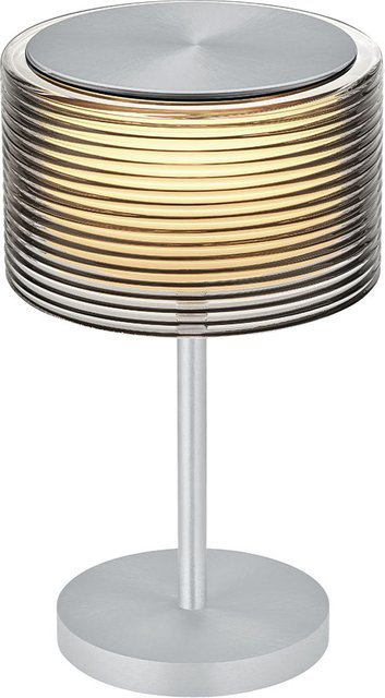 Bankamp Grand Groove Akku LED-Tischleuchte 5056 aus Aluminium in Silber mit dim2warm Funktion (2200K - 2700K) - Bild 1