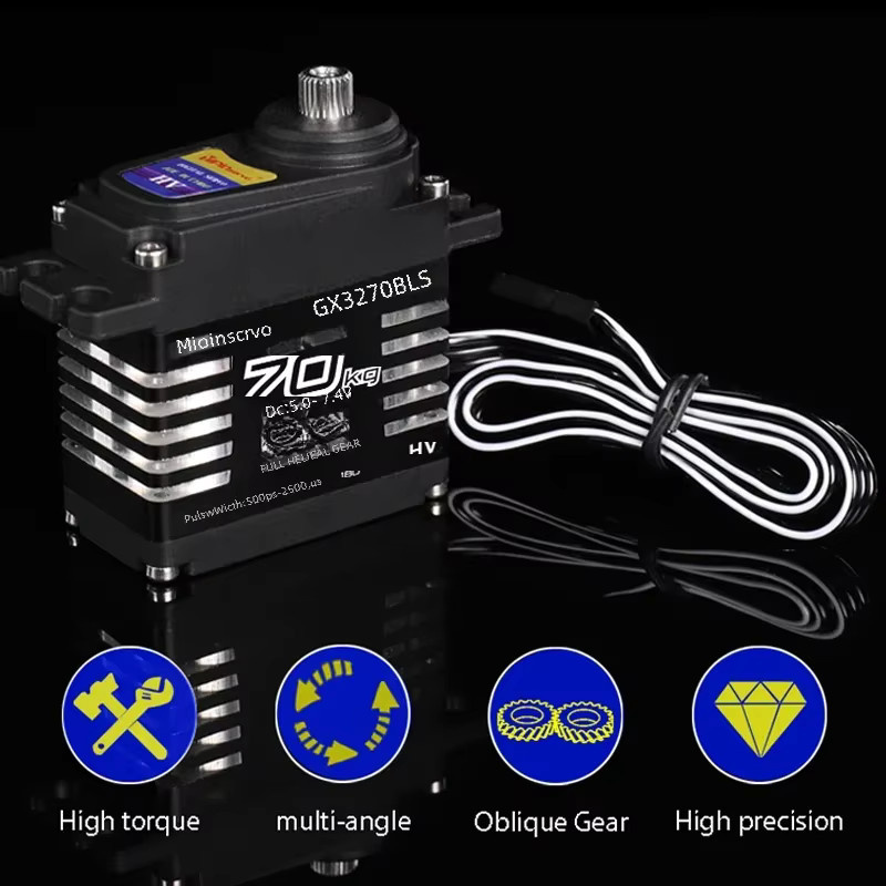 YP Servo, bürstenlos, magnetische Induktion, 8,4 V, 70 kg, Autozubehör - Bild 2