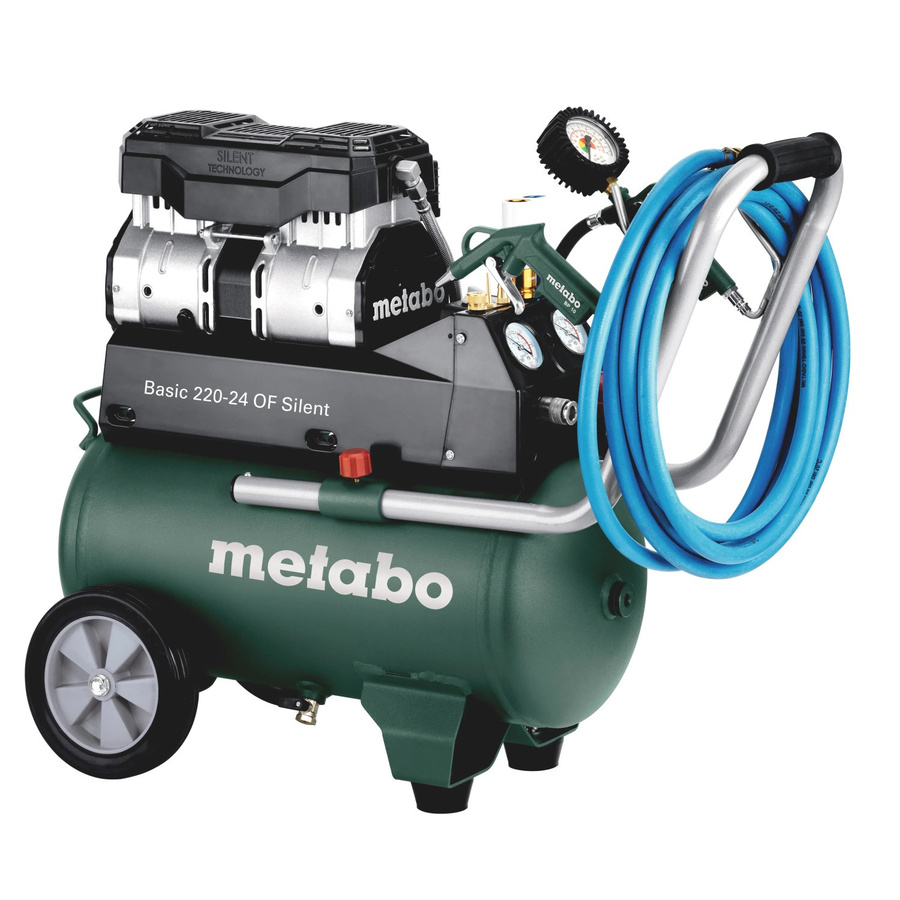 Metabo Kompressor Basic 220-24 OF Silent in Grün - Bild 2