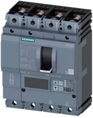 Siemens 3VA2116-5JQ42-0AA0 Leistungsschalter in Grau mit einem Einstellbereich von 63 - 160A und einer maximalen Schaltspannung von 690 V/AC - Bild 1