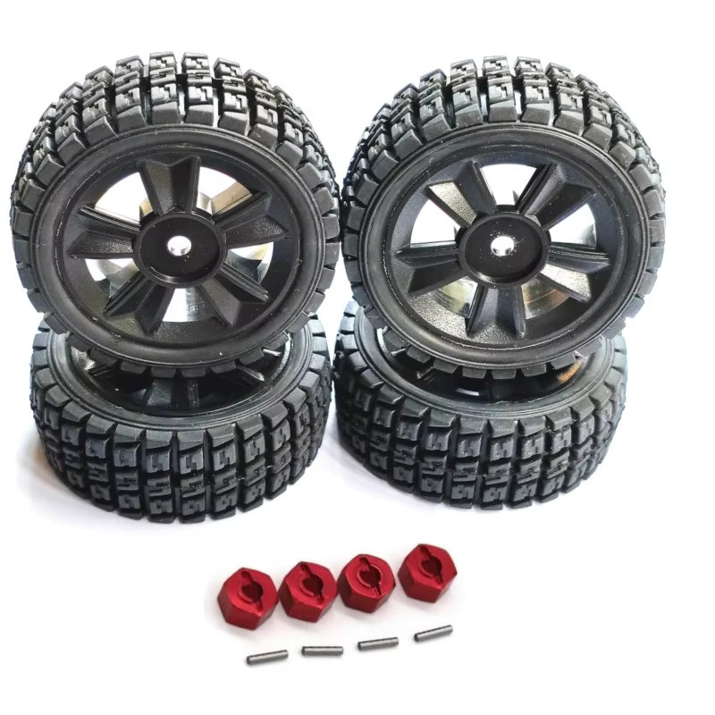 Mjx Hyper Go RC Autos Ersatzteile, Drift Felgen, Gummireifen, Reifen - Bild 3