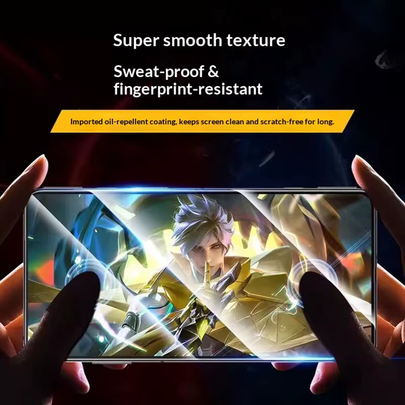 3er-Pack Hydrogel Displayschutzfolie OnePlus 15 Matt aus weichem TPU für volle Bildschirmabdeckung, Transparent - Bild 6
