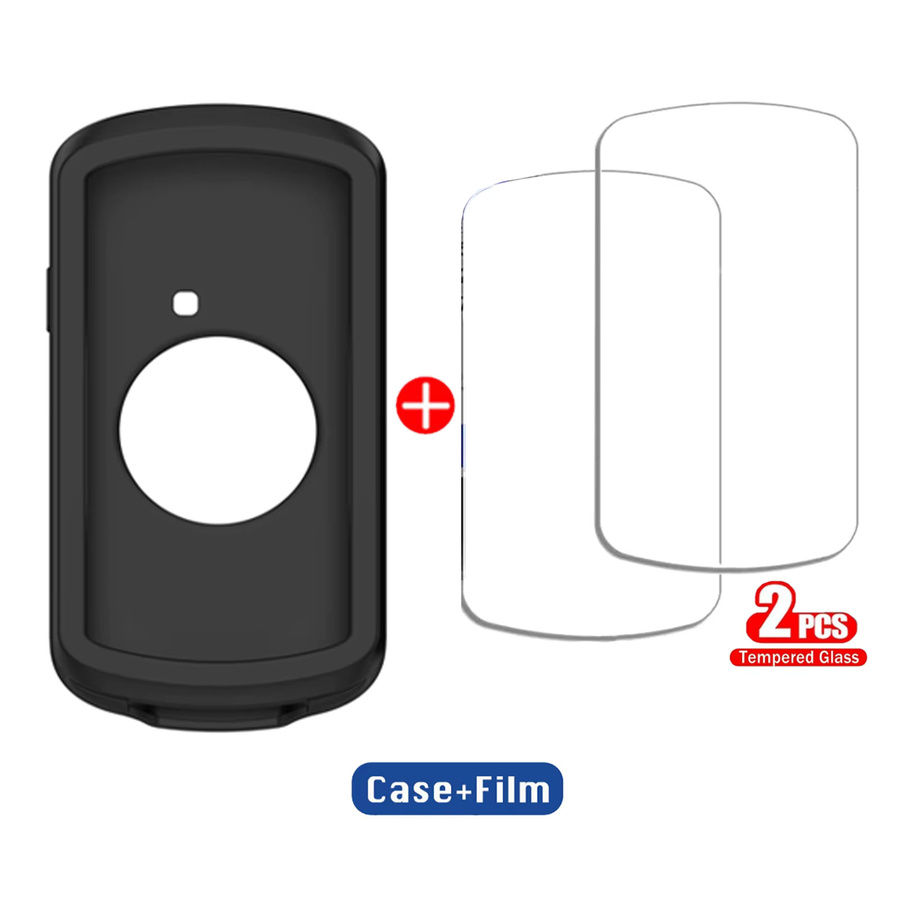 Schutzset für Garmin Edge mit Gehäuse, gehärtetem Glas und Displayschutzfolie für Edge 1040 530 830 540 840 und Edge 1050 GPS - Bild 2
